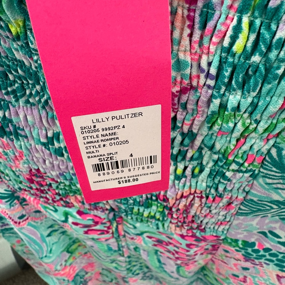 Lilly Pulitzer Colorful Romper